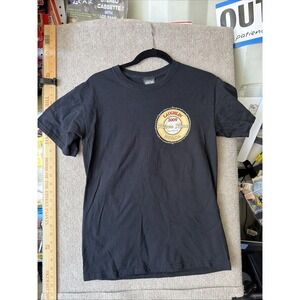 Men's  Black T shirt Laughlin River Run 2009 Men's Size Small Double Sided